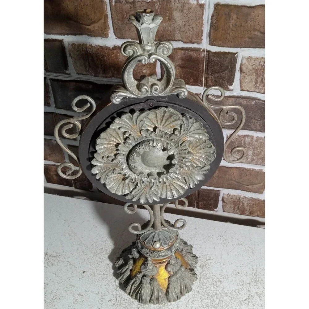 Vintage Victorian Cast iron Vanity Mirror
